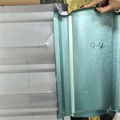 التعمق الفني-التعمق في علم المواد ومنطق الأداء للأسقف الفولاذية المطلية بالحجر